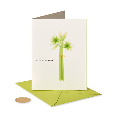 Sympathy Lilies Card - PAPYRUS