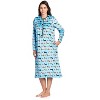 Ashford & Brooks Women's Mink Fleece Long Sleeve Nightgown - 2 of 4