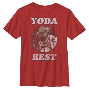 Boy's Star Wars Valentine's Day Yoda Best T-Shirt - 1 of 4