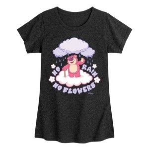 Girls' - Disney - Lotso No Rain No Flowers Fitted Short Sleeve Graphic T-Shirt - 1 of 4