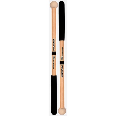 Promark ATH2 Felt Tom Mallets Hickory Handle 1 in. Covered Felt Head