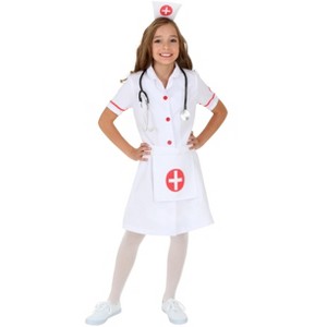 HalloweenCostumes.com Girls Nurse Costume - 1 of 1