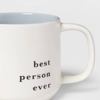 16oz Stoneware Best Person Ever Color Splash Mug - Threshold&#8482;_1