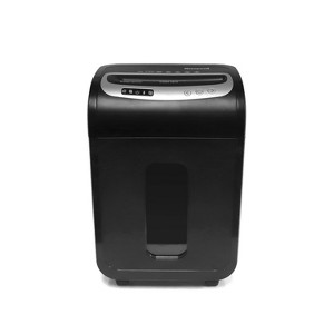 Honeywell 12 Sheet Micro Cut Paper Shredder for Home use Black: Automatic Start, Shreds Credit Cards, 5.28 Gallon Capacity - 1 of 4