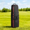 VEVOR Golf Travel Bag, Outdoors Soft-Sided Golf Travel Cover Case, Heavy Duty 1000D Nylon Wear-Resistant, Padded Golf Luggage Case Cover with Wheels - 2 of 4