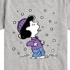 Boys' - Peanuts - Lucy Snow Short Sleeve Graphic T-Shirt - 2 of 4