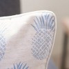 Brillen Pillow - Blue/White - 18"X18" - Safavieh - 3 of 4