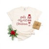 Simply Sage Market Women's Nuts About Christmas Short Sleeve Garment Dyed Tee - 3 of 4