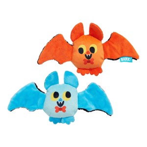 BARK Halloween Good Wingmen Bats Dog Plush Toy - 2pc - 1 of 4