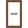 PosterPalooza | Panoramic Museum Black Picture Frame - UV Acrylic, Foam Board Backing, Hanging Hardware - 2 of 4