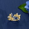 Ross-Simons 0.15 ct. t.w. Diamond Butterfly Bypass Ring in 14kt Yellow Gold - 4 of 4