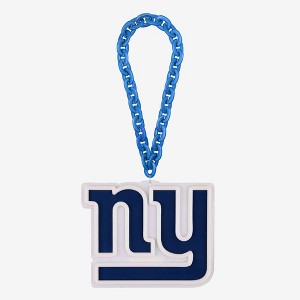 NFL Fan Chain, Big Neon Light Up Team Logo - New York Giants - 1 of 4