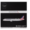 Airbus A321neo Commercial Aircraft "American Airlines" Gray with Striped Tail "Gemini 200" 1/200 Diecast Model by GeminiJets - 3 of 4