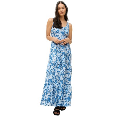ellos Plus Size Tiered Maxi Dress