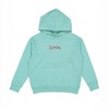 The Juniper Shop Embroidered Love Typewriter Youth Graphic Hoodie - 2 of 3
