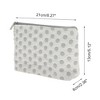 Unique Bargains convenient Rectangle Flat Dots Makeup Bag 1 Pc - 2 of 4