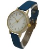 OLIVIA PRATT SMALL FACE AND GOLD DETAIL LEATHER STRAP WATCH - 2 of 4
