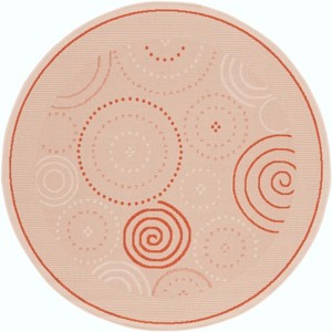 Courtyard CY1906 UV & Stain Resistant Non-Shedding Power Loomed Indoor/Outdoor Rugs - Safavieh - 1 of 4