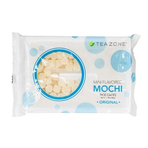 Tea Zone Mini Mochi Rice Cakes ORIGINAL Ice Cream, Frozen Yogurt, Desserts Topping 10.58 Oz. (Pack of 2) - 1 of 4