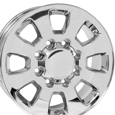 OE Wheels LLC CV75A-18080-8650-12C Chrome Wheel Painted (18 x 8. inches /8 x 165 mm, 12 mm Offset)