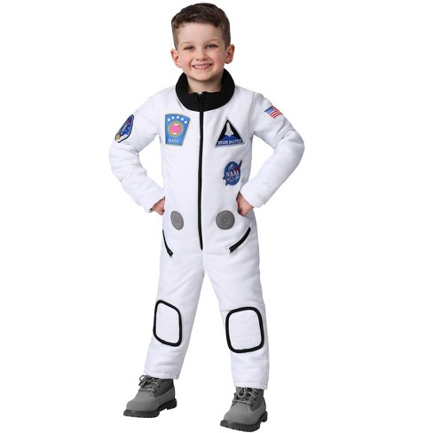 HalloweenCostumes.com 2T Deluxe Astronaut Costume for a Toddler,  White/Blue/Yellow