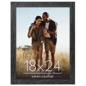 Americanflat Rustic Picture Frame - Unique Farmhouse Look - 1 of 4