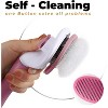 BABYYER Dog & Cat Brush, Skin-Friendly Upgraded Dog Brush for Shedding, Massaging, and Grooming – Perfect for Long & Short Coats - 4 of 4