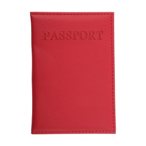 Unique Bargains Plain Weave Letter Passport Holder 1 Pc - 1 of 4