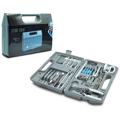 Robe Factory LLC Star Trek: The Next Generation 100-Piece Engineering Field Kit Tool Set