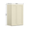 LOVMOR Wall-Mounted Bathroom Cabinet, Bathroom Cabinet Wall Mounted with Adjustable Shelves & Soft-Close Door - 3 of 4