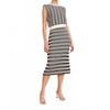 Women's Newport Knit Skirt - LUCY PARIS - 3 of 4