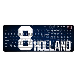 NFL New York Giants Players Game Tactic Wireless USB Keyboard - 1 of 4