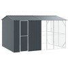vidaXL Bird Cage Anthracite 422 x 103 x 142 cm Galvanized steel - 2 of 4