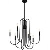 Quoizel Lighting Cabry 8 - Light Chandelier in  Mystic Black - 4 of 4