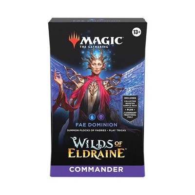 Magic: The Gathering Wilds Of Eldraine Commander Deck - Fae Dominion ...