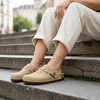 CUSHIONAIRE Hana - Genuine Leather Suede Classic Clog Womens Shoes - Slip On Mule Comfortable Shoes for Women - 2 of 4