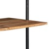 vidaXL Wall Shelf 37 inches x13.7 inches x44.4 inches  Solid Acacia Wood - 4 of 4