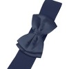 Allegra K Women Elastic Belt Wide Stretchy Cute Bowknot Wedding 2 Pcs - 3 of 4