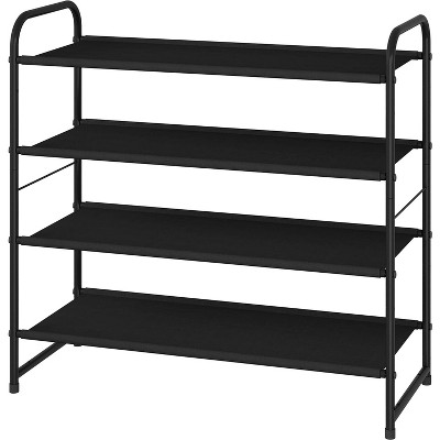 Simple Trending 4-Tier Stackable Shoe Rack