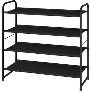 Simple Trending 4-Tier Stackable Shoe Rack - 1 of 4