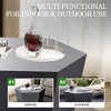 UPHA Coffee Table, MgO Center Table, Personalized Side Table for Living Room - 4 of 4