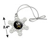 Emporia State University Secondary Logo Metal Snowflake Christmas Tree Holiday Ornament - 3 of 3