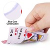 LotFancy 12 Deck of Playing Cards, Poker Size Standard Index, 6 Blue and 6 Red - 2 of 4