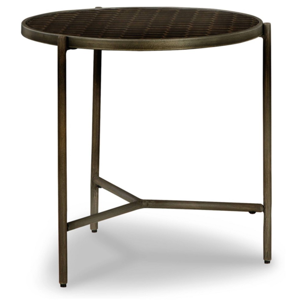 Photos - Dining Table Doraley End Table Black/Gray/Brown/Beige - Signature Design by Ashley