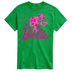 Men's - Barbie - Logo Hearts Short Sleeve Graphic T-Shirt - 1 of 4