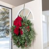 Haute Decor Christmas HighProfile Wreath Hanger: Steel, Weather-Resistant, Indoor/Outdoor Use - 4 of 4
