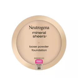Neutrogena Mineral Sheers Loose Powder - 20 Natural Ivory - 0.19oz