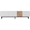 YOOCOZZ TV Stand for 80'' TV with 3 Doors and Large Storage Cabinet - 2 of 4