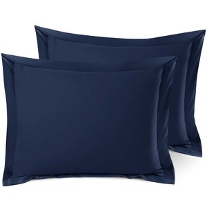 Nestl Soft Pillow Shams Set of 2, Double Brushed Microfiber Pillow Covers, Premium Pillow Shams With 1.5” Flange - 1 of 4