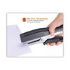 Bostitch B8 Xtreme Duty Plier Stapler, 45-Sheet Capacity, 0.25" to 0.38" Staples, 2.5" Throat, Black/Charcoal Gray - 4 of 4